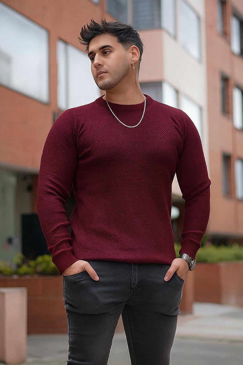 Suéter Cuello Redondo