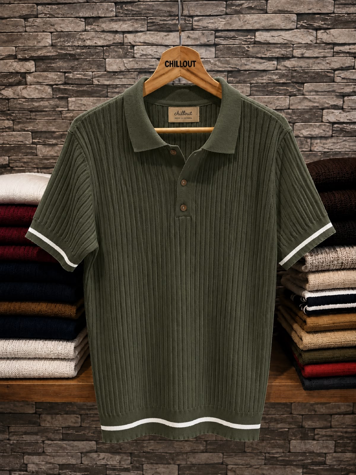 Camiseta tipo Polo