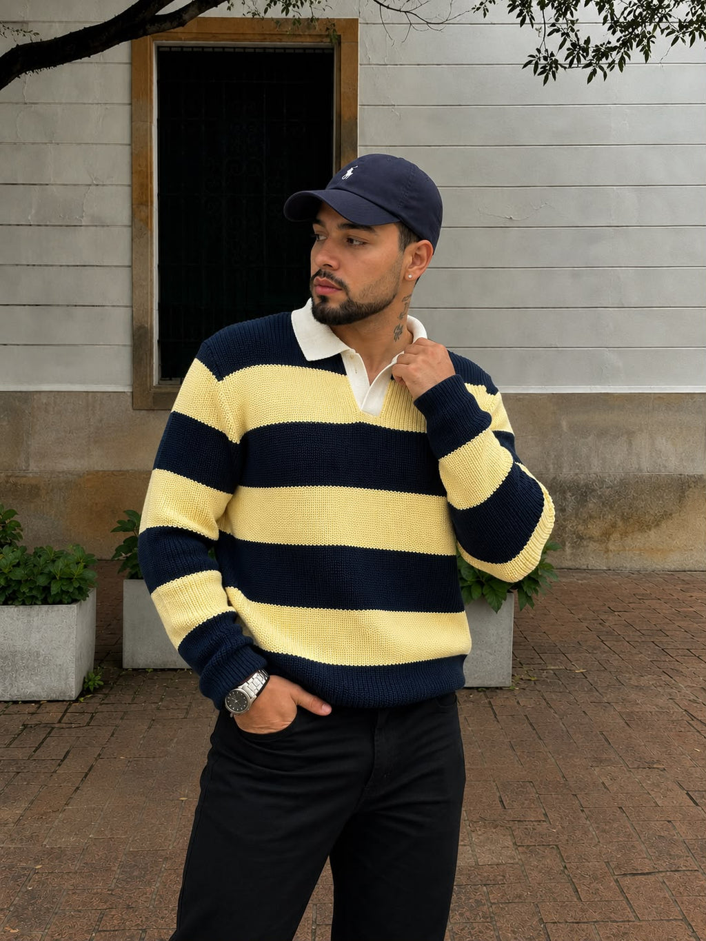 Sueter Polo Franjas