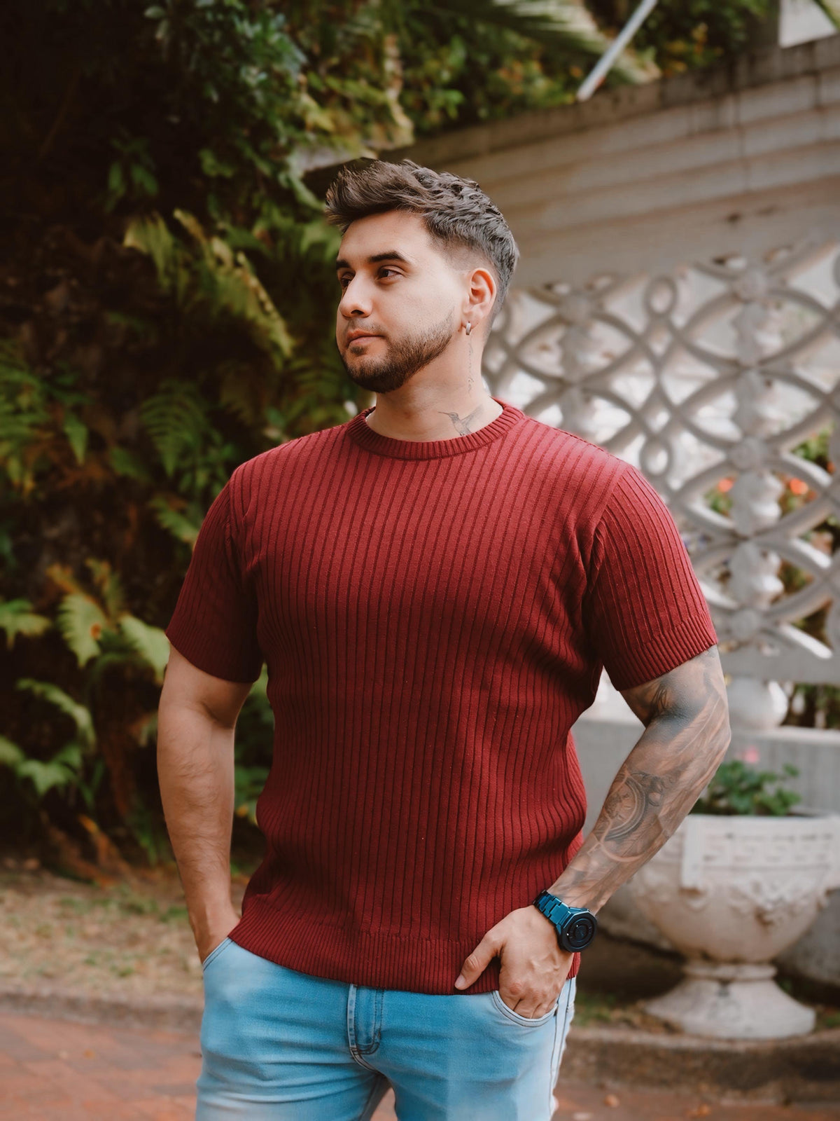 Camiseta Tejida